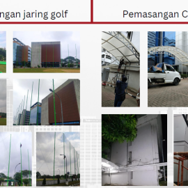 Jasa Pemasangan Jaring Golf