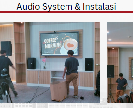 Pengadaan Audio Sistem & Installasi