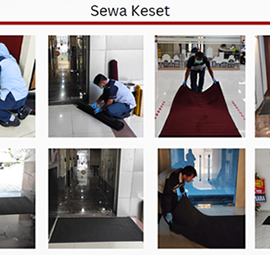 Sewa Keset Gedung